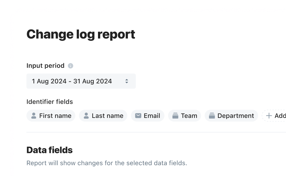 change-log-report