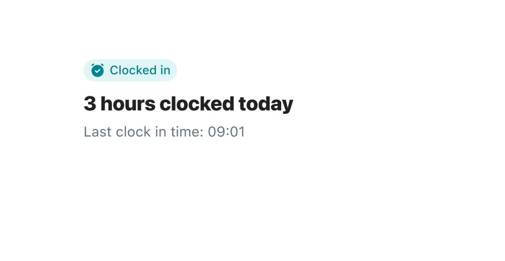 clock-in