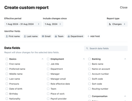 advanced report filtering