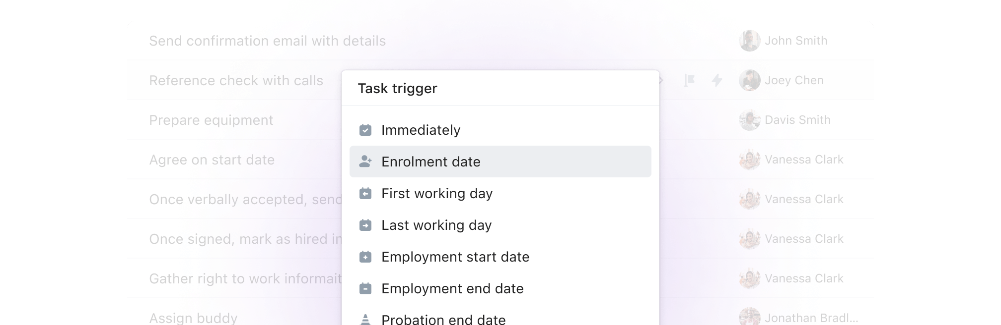 enrolement-date-trigger