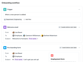 Workflow automation