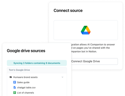 google drive integration
