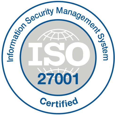 ISO 27001 certified