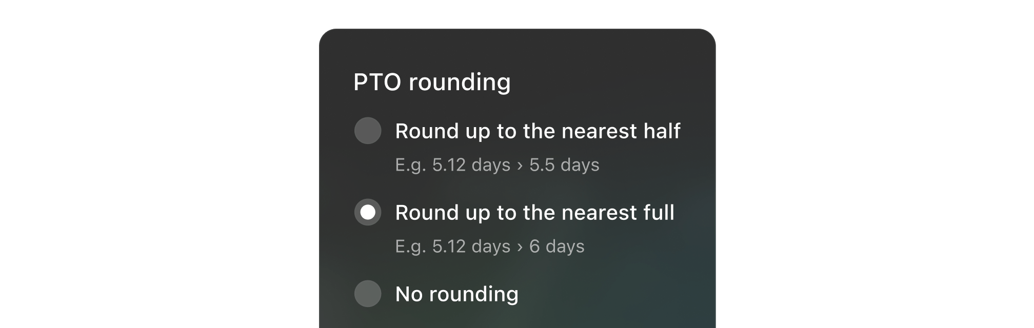 pto-rounding