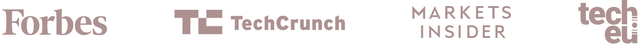 Featured in TechCrunch, Forbes, Business Insider, and more