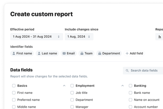 advanced report filtering
