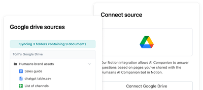 google drive integration